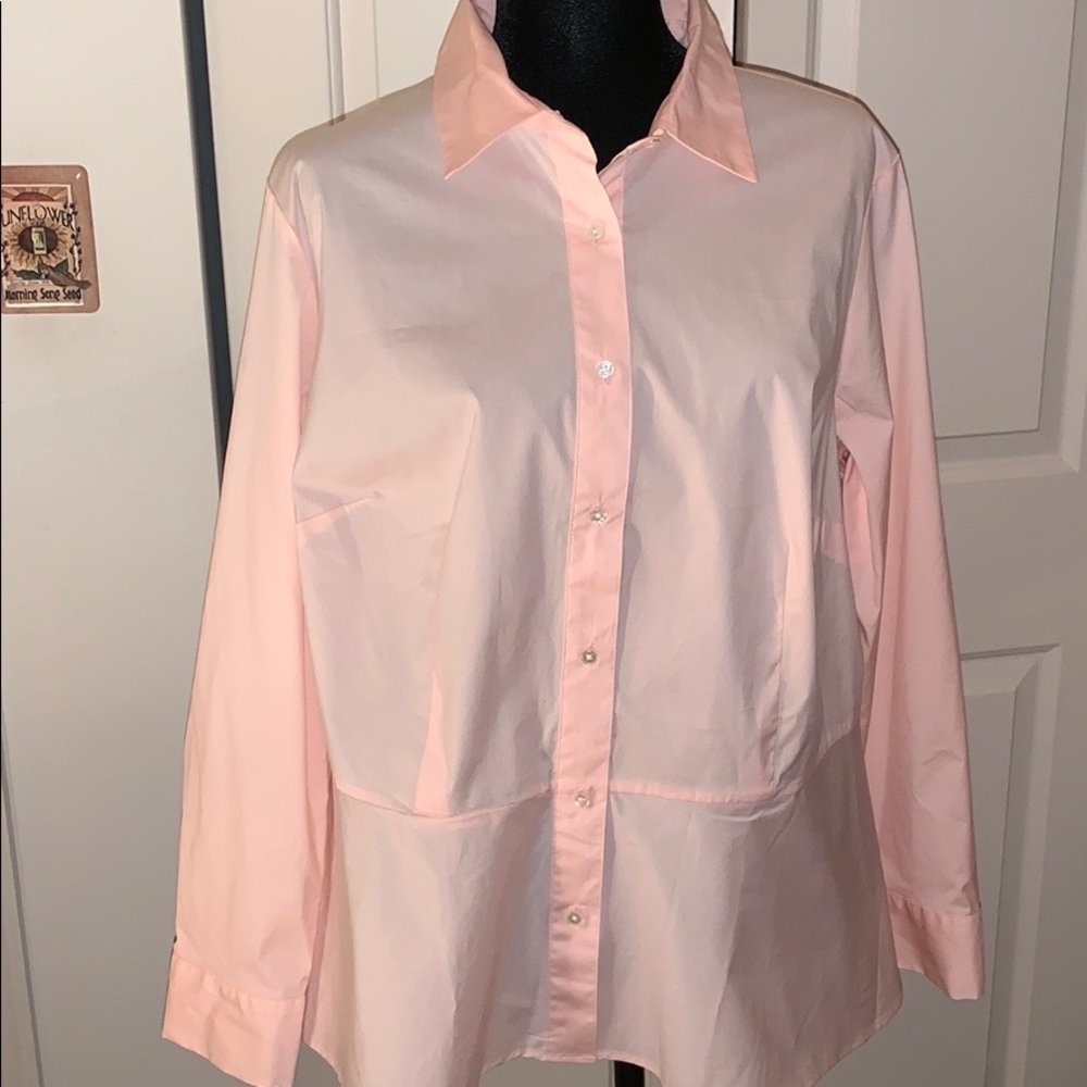 NWT PinkTalbots ladies button up shirt